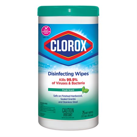 Lingettes désinfectantes Clorox