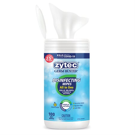 Lingettes désinfectantes Zytec