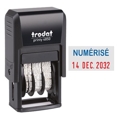 Dateur de poche à encrage automatique Printy Dater 4850L