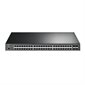 Commutateur Jetstream 52 ports Gigabit L2+ gérés avec 48 ports PoE+