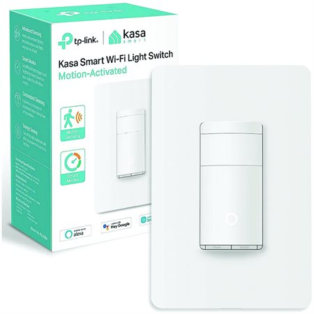 Interrupteur intelligent à détecteur de mouvement Kasa Smart