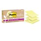 Feuillets recyclés Post-it® Super Sticky - Jaune canari