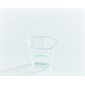 Gobelet froid en PLA transparent de 9 oz