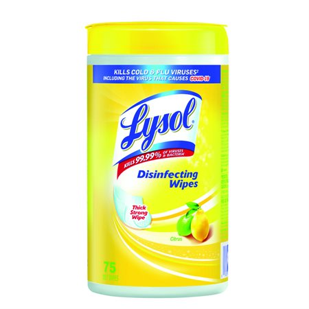 Lingettes désinfectantes Lysol