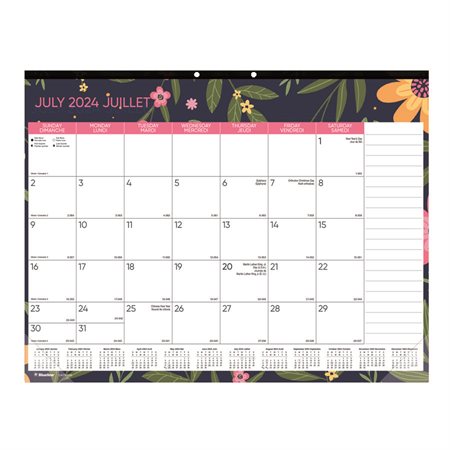 Deskpad Calendar (2024-2025)