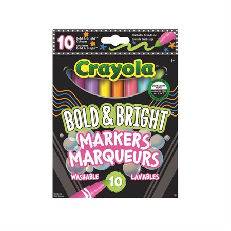 Bold and Bright Broad Line Markers