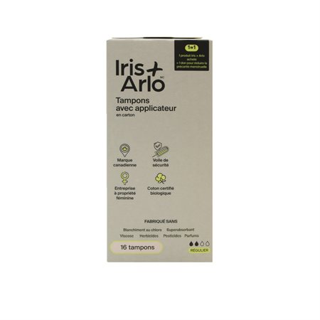 Iris & Arlo Applicator Tampons