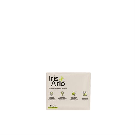 Iris & Arlo 100% Organic Cotton Pantyliners