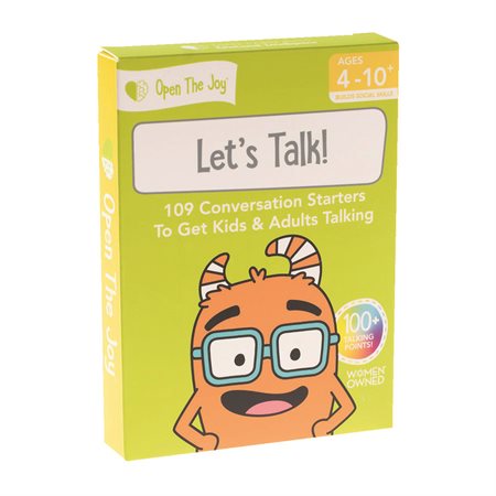 Open The Joy Let's Talk Conversation Cards