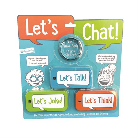 Open The Joy Let's Chat Cards Pocket Edition